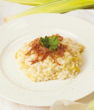 Lauch-Risotto