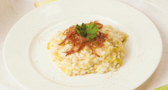 Lauch-Risotto