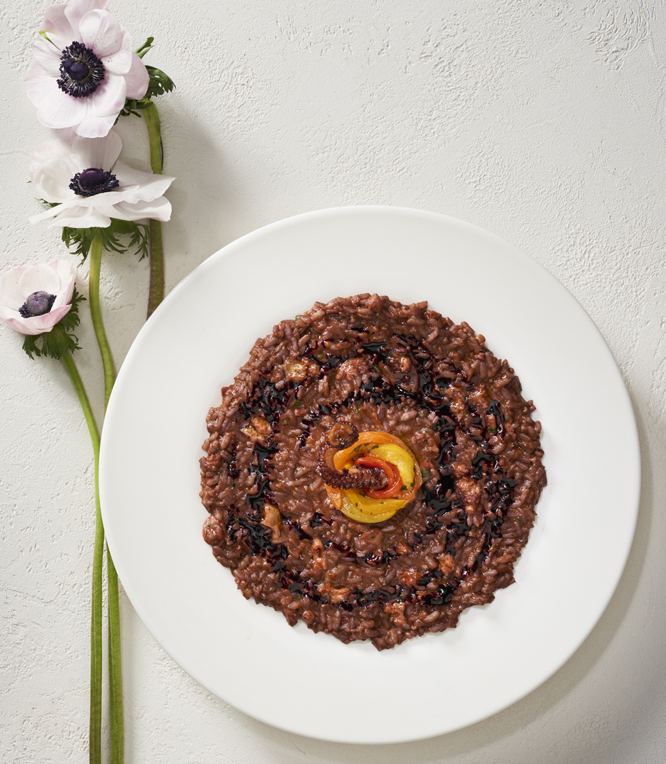 RISOTTO AL POLPO IN ROSSO
