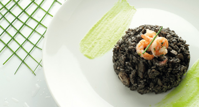 Cuttlefish risotto