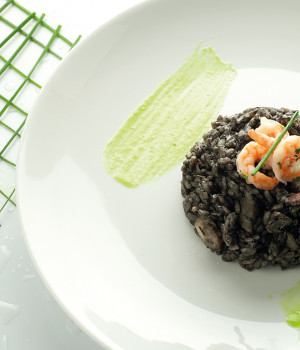 Cuttlefish risotto