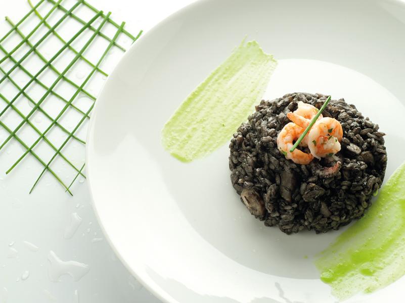 Cuttlefish risotto