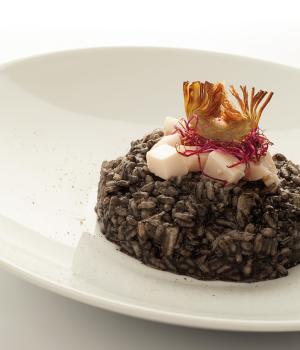 CUTTLEFISH INK RISOTTO