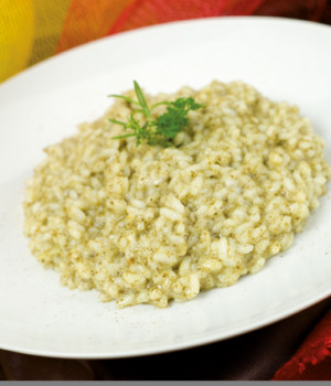 Risotto with nettles