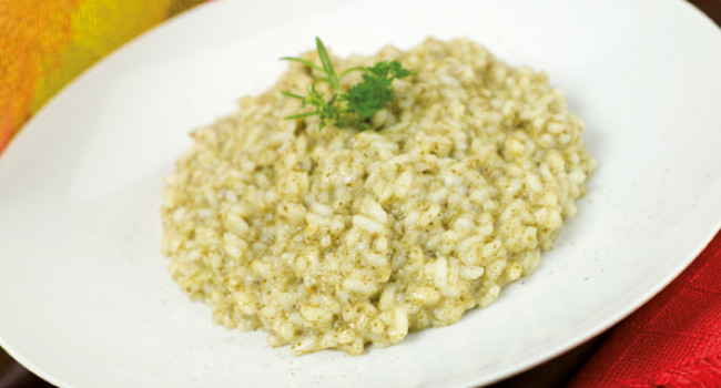 Risotto with nettles