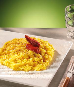 RICE WITH SAFFRON, SOLEGGIATI AND LIQUORICE