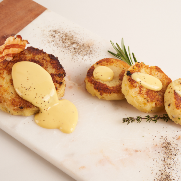 Rösti di patate alla carbonara