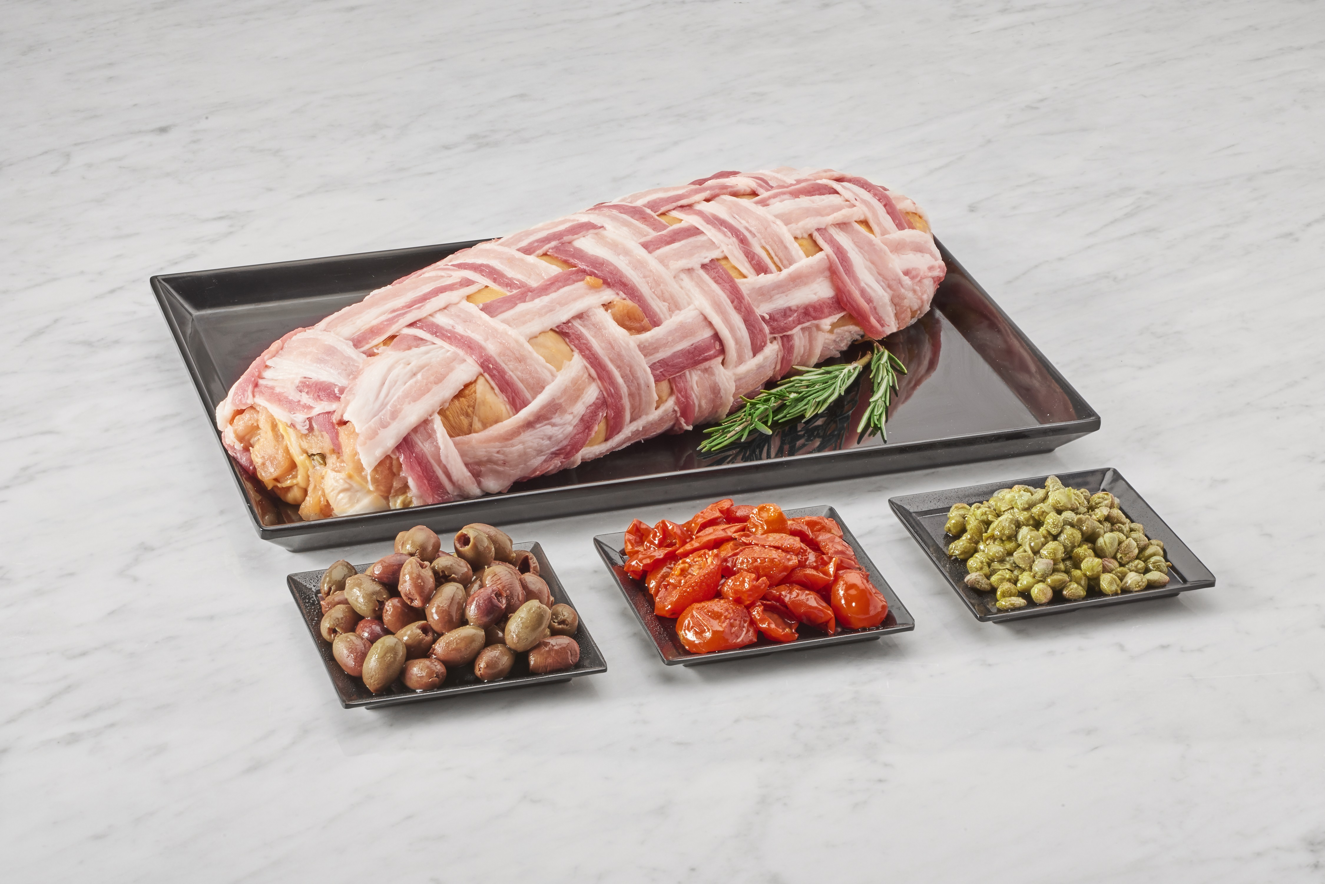 Rotolo di pollo farcito