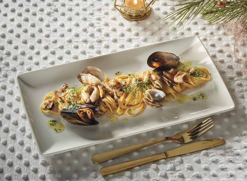 SPAGHETTI ALLA SPUMA DI MARE