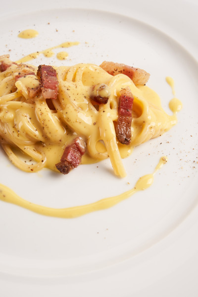 SPAGHETTONI ALLA CARBONARA