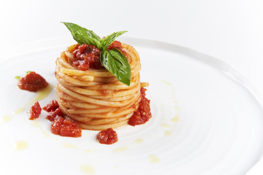 SPAGHETTONI MIT POMODORINA  TOMATENSAUCE