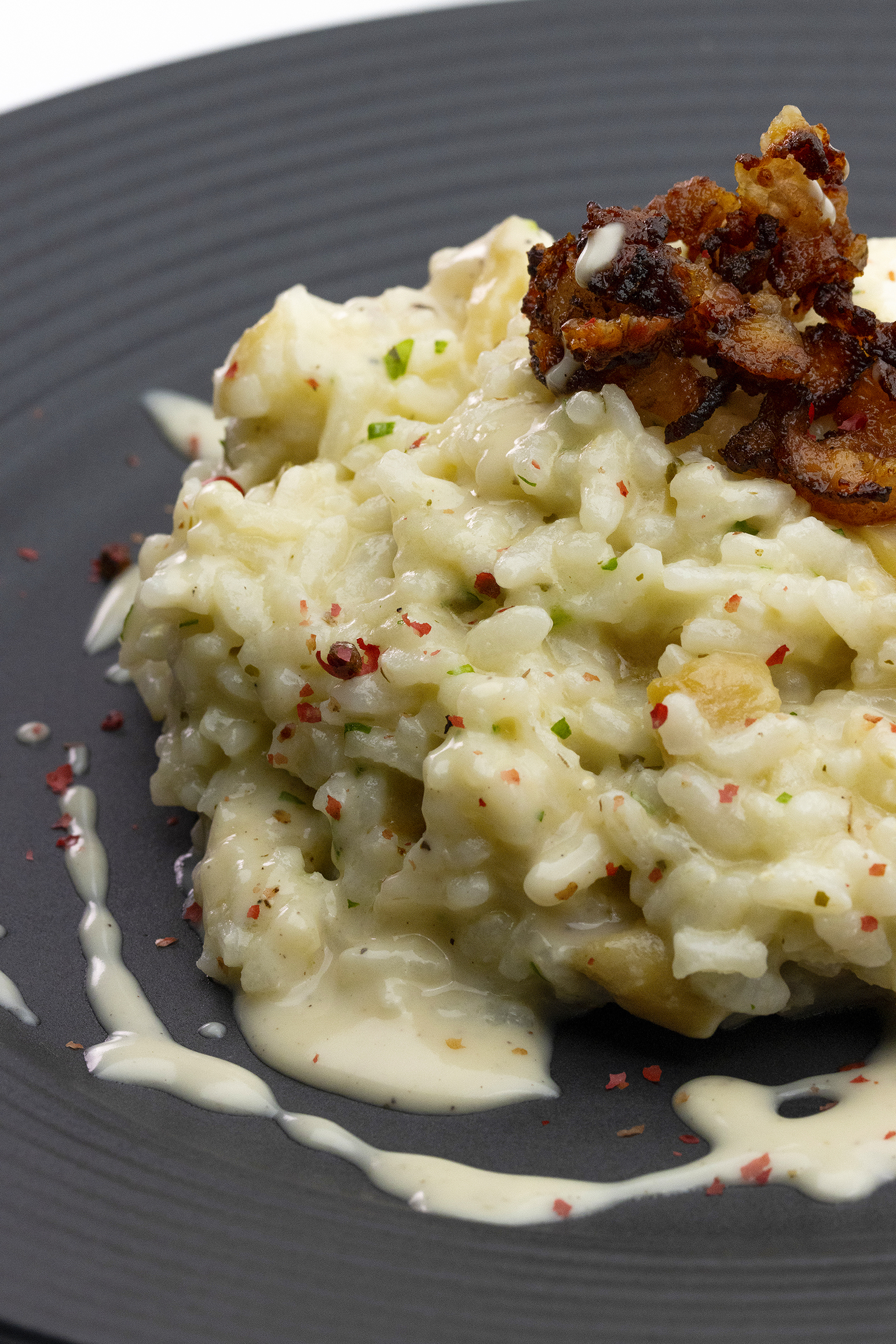 RISOTTO AI PORCINI CON CACIO E PEPE