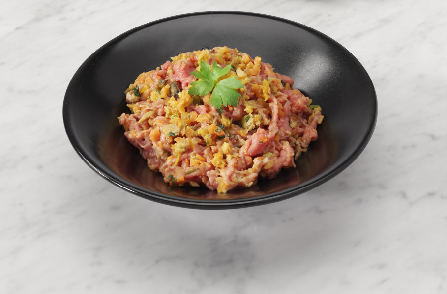 Straccetti di manzo crudo