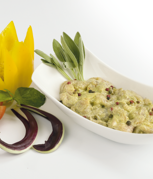 STRACCETTI DI POLLO CON CREMA DI SALVIA