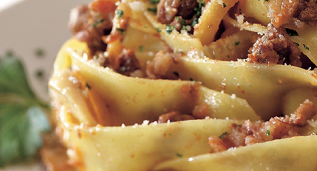 Tagliatelle del boscaiolo