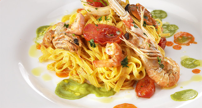 TAGLIOLINI ALLA MARINARA