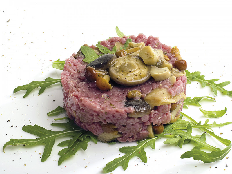 TARTARE DI MANZO ÈFUNGOMIX