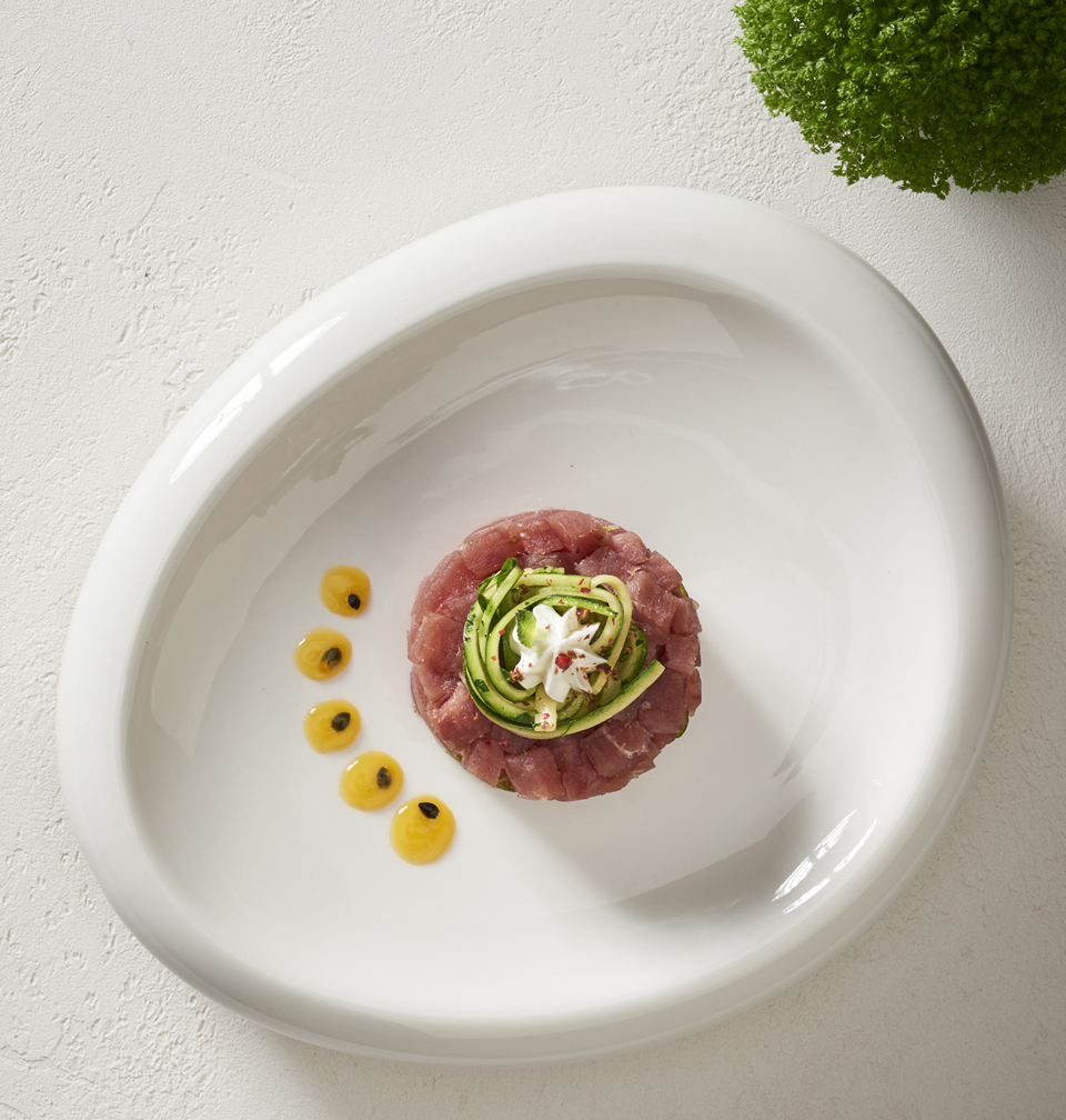 TARTARE DI TONNO AL PASSION FRUIT