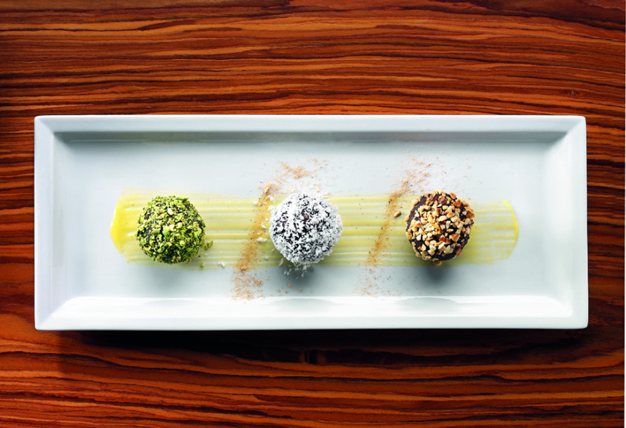 Tartufi variegati in salsa inglese