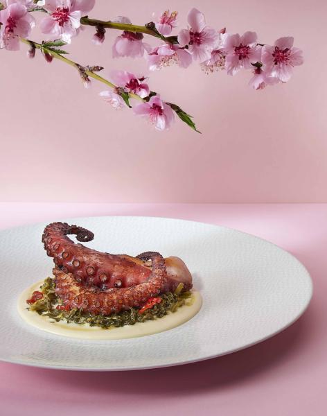 TENTACOLI DI POLPO ARROSTITI E FRIARIELLI