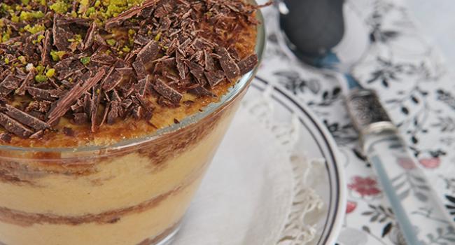 Gluten-free Pistachio Tiramisù