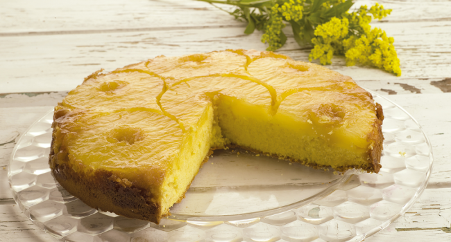 Torta di ananas rovesciata
