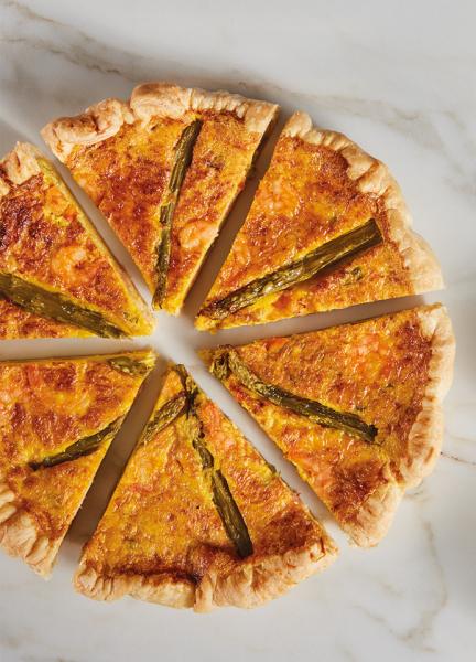 TORTA DI ASPARAGI E MAZZANCOLLE