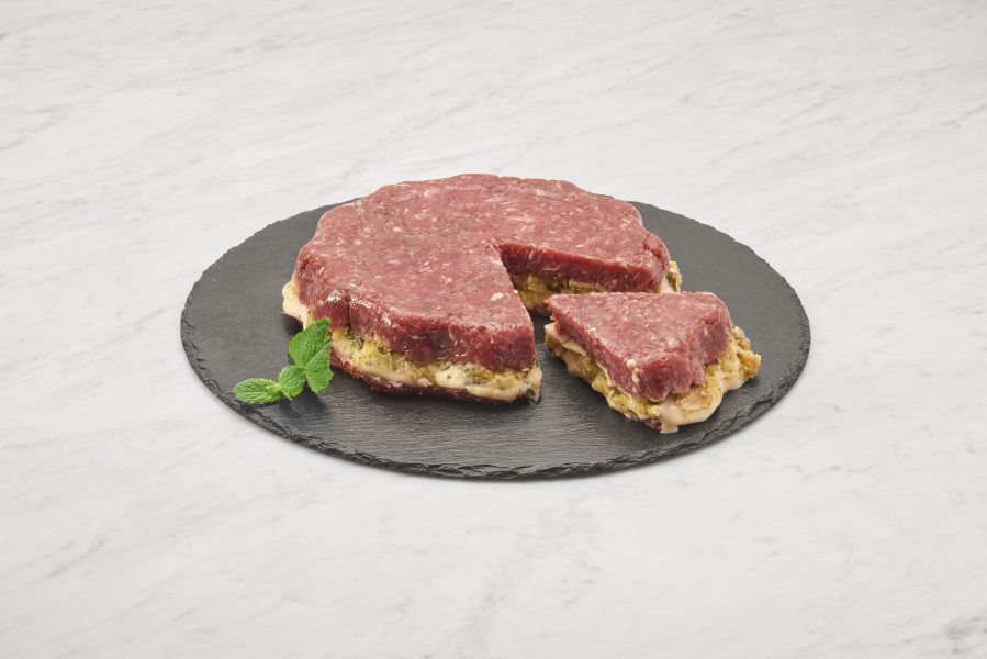 Torta di carne a strati