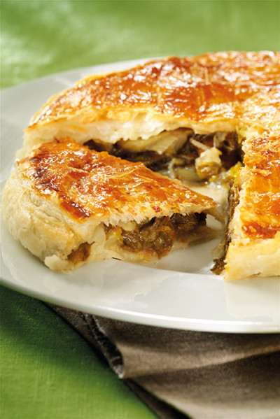 Torta salata alla scarola