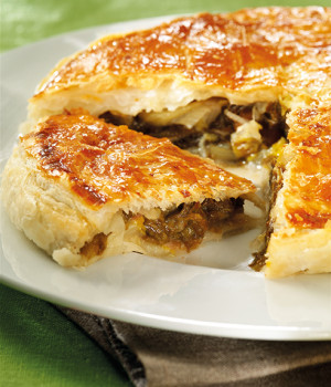 Torta salata alla scarola