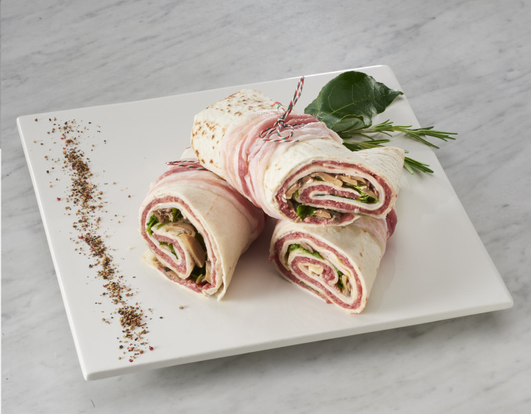 TORTILLAS PROSCIUTTO E FUNGHI