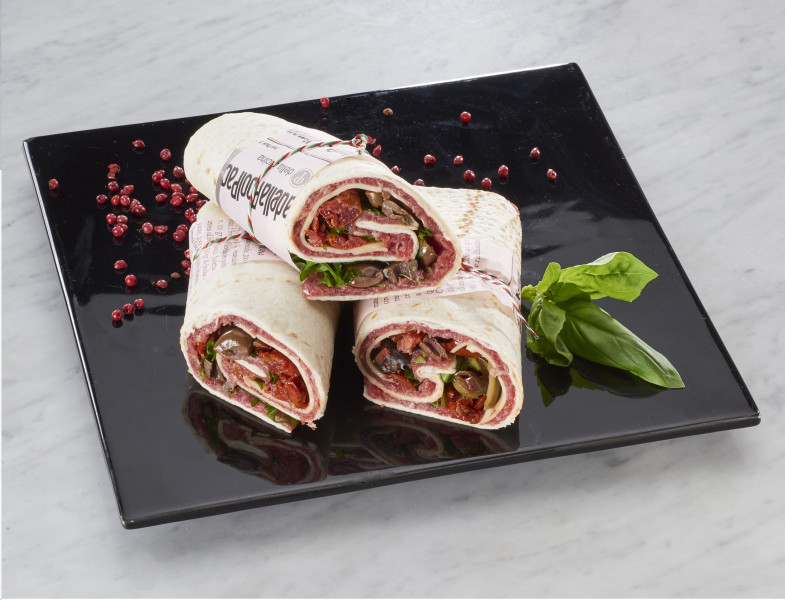 TORTILLAS SOLEGGIATI E OLIVE PICCANTI