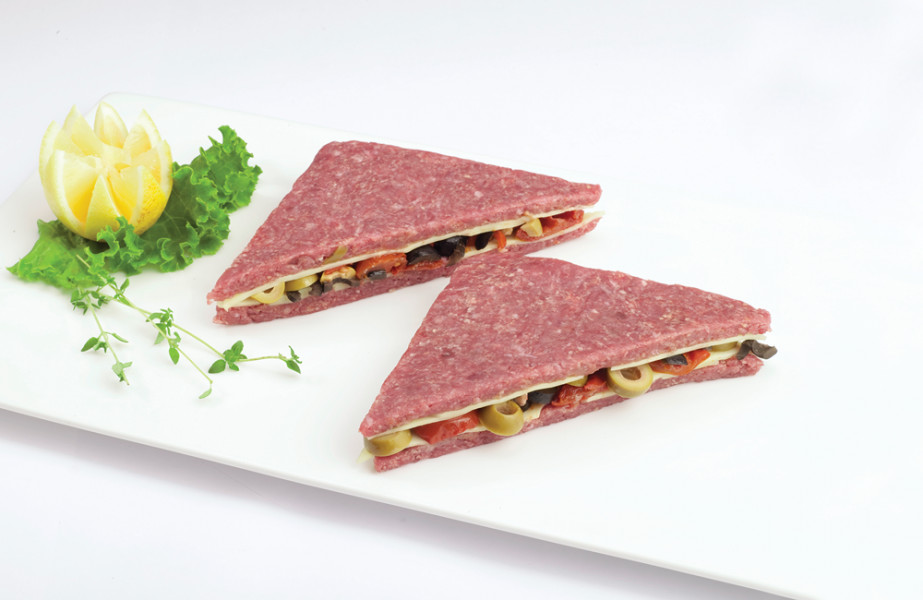 TRAMEZZINI CON SOLEGGIATI E OLIVE