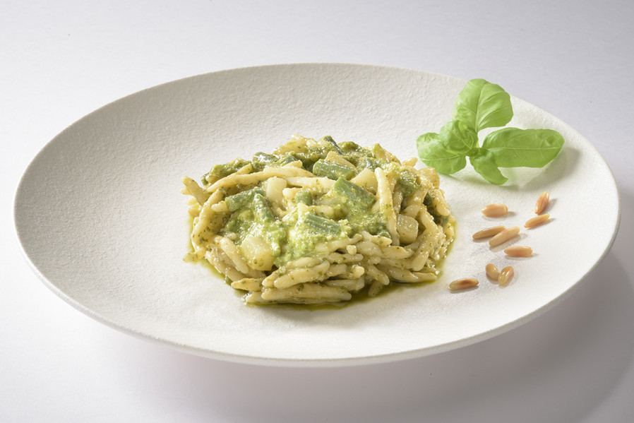Trofie al Pesto alla Genovese, fagiolini e patate