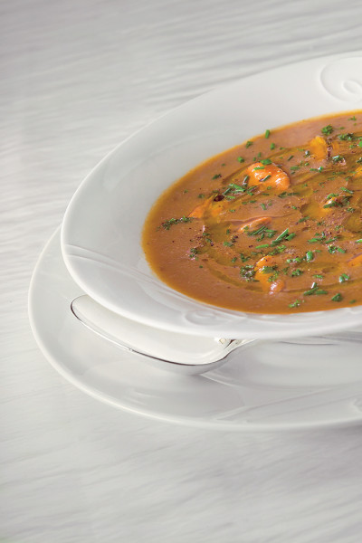 Zuppa di cozze e lenticchie