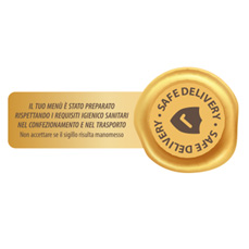 Etichetta "Safe Delivery"