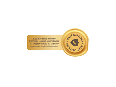 Etichetta "Safe Delivery"