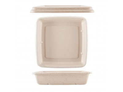 Piatto vaschetta quadrato