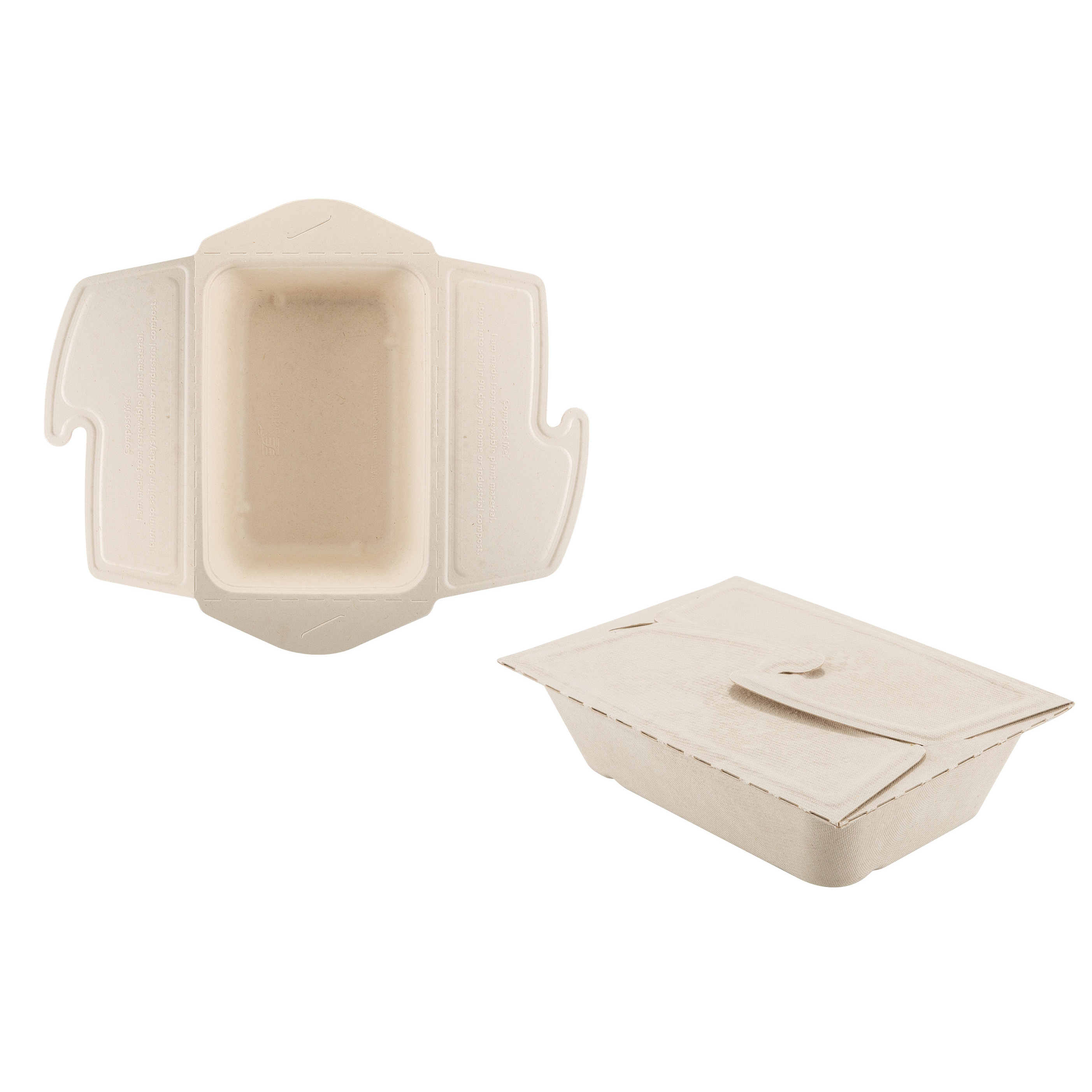 Contenitore brown con coperchio incluso