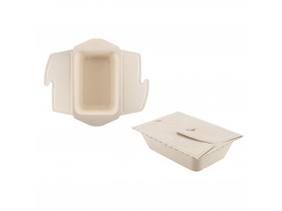 Contenitore brown con coperchio incluso