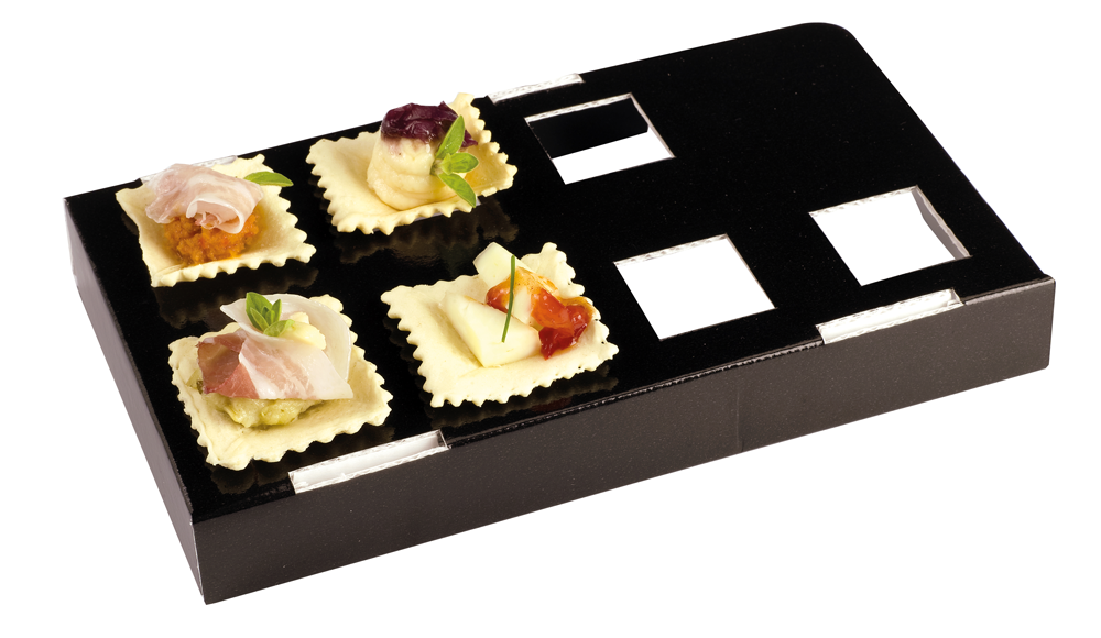 Mini Buffet 7 S’panito black cardboard
