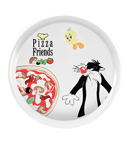 Sylvester the Cat pizza plate