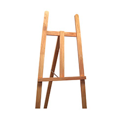 Wooden tripod stand