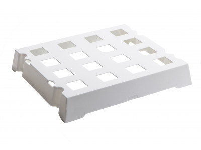 Vassoio 16 S’panito ABS bianco