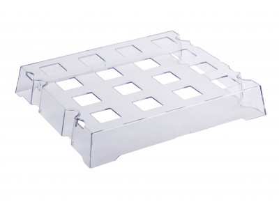 Transparent ABS tray of 16 S’Panito baskets